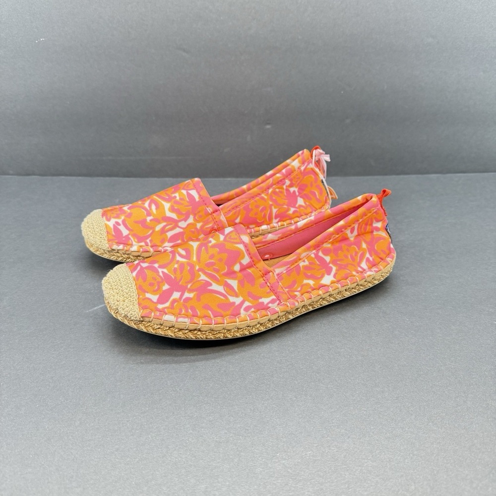 SeaStar Women's Beach  Espadrille Vineyard Vines Print Summer Shoes Size 5 New - Picture 3 of 12